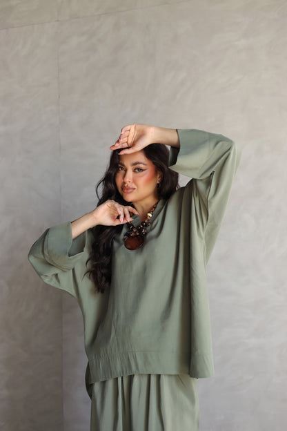 Everyday flow set Olive
