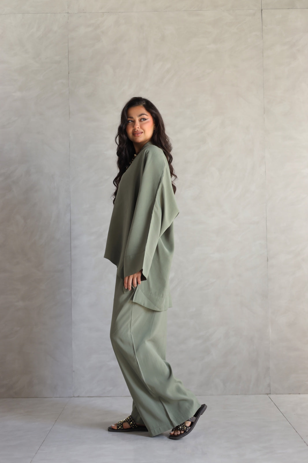 Everyday flow set Olive