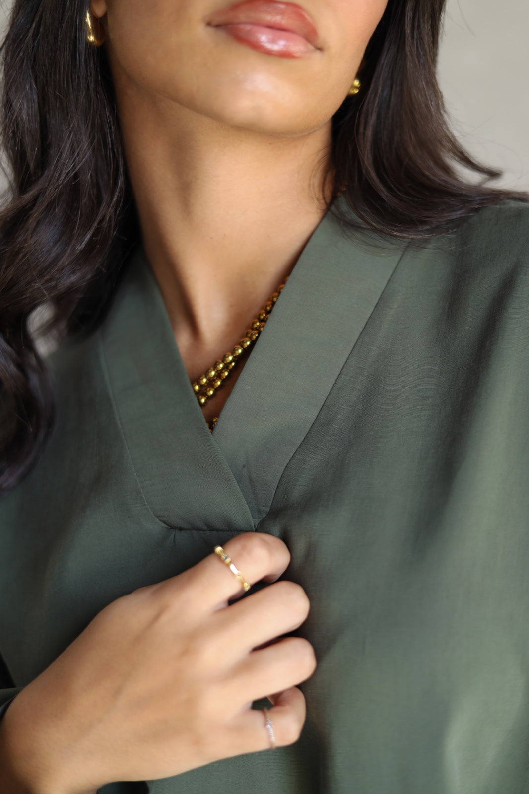 Everyday flow set  deep forest green