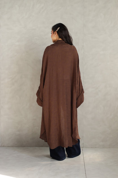 Halo Braids kimono chocolate