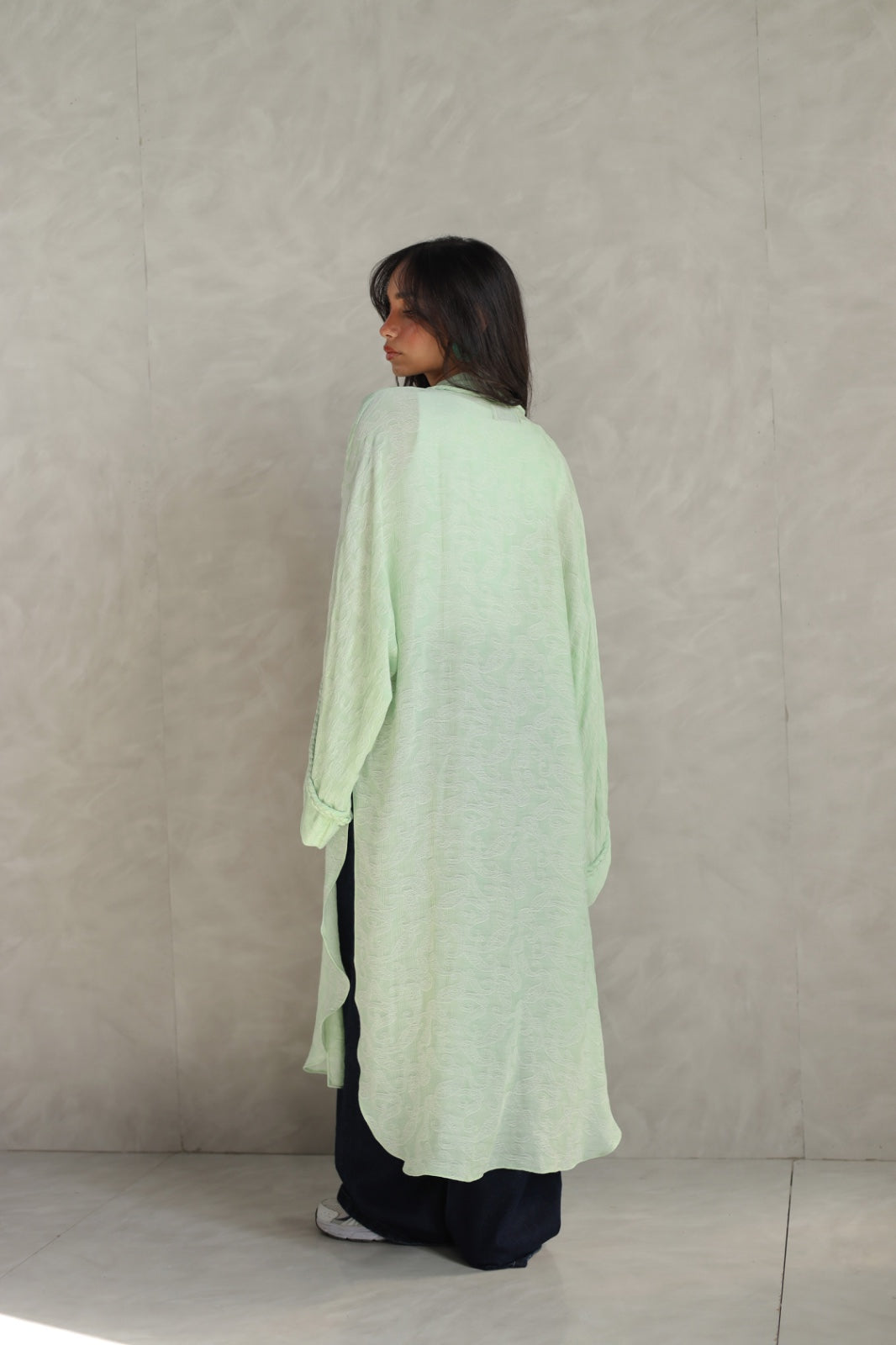 Halo Braids kimono jelly mint